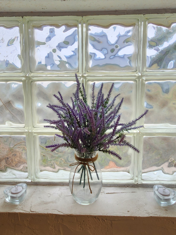 Lavender flowers in a vase Lavender flowers in a vase